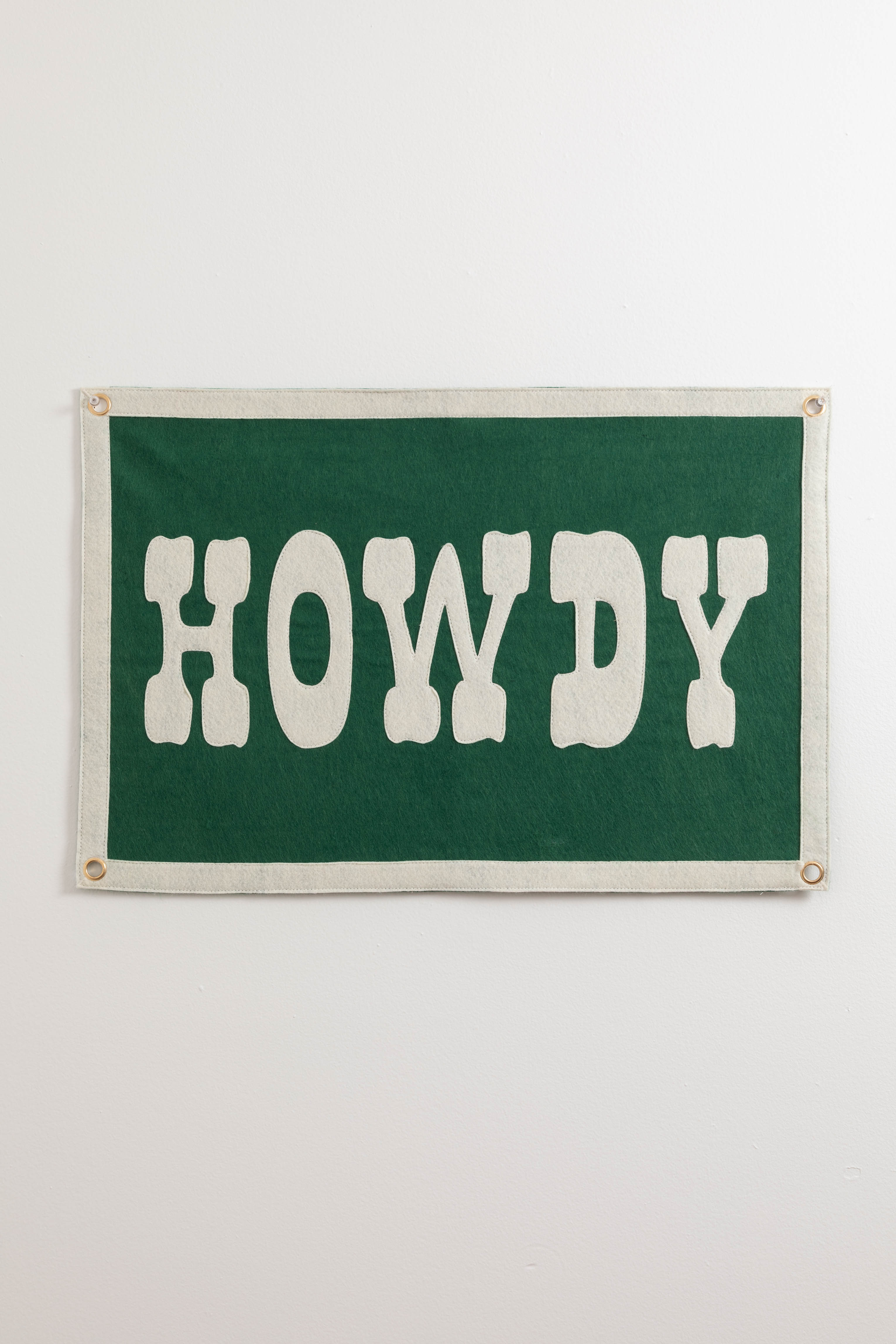 Howdy Pennant Flag