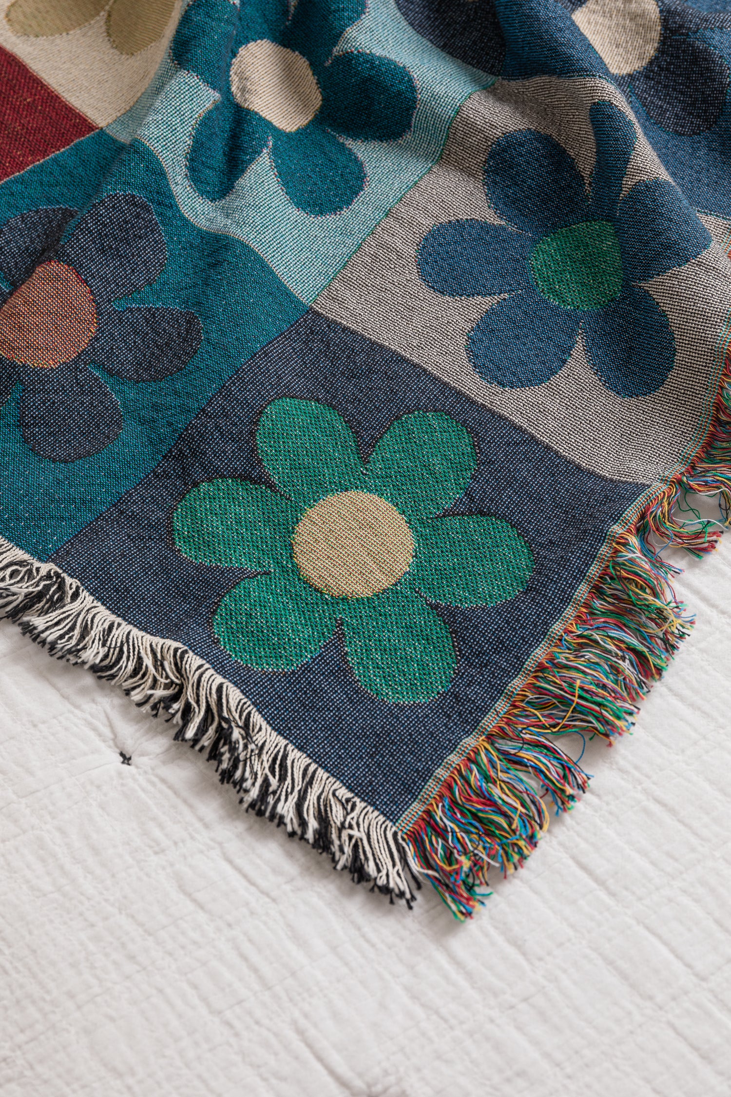 Floral Patchwork Blanket