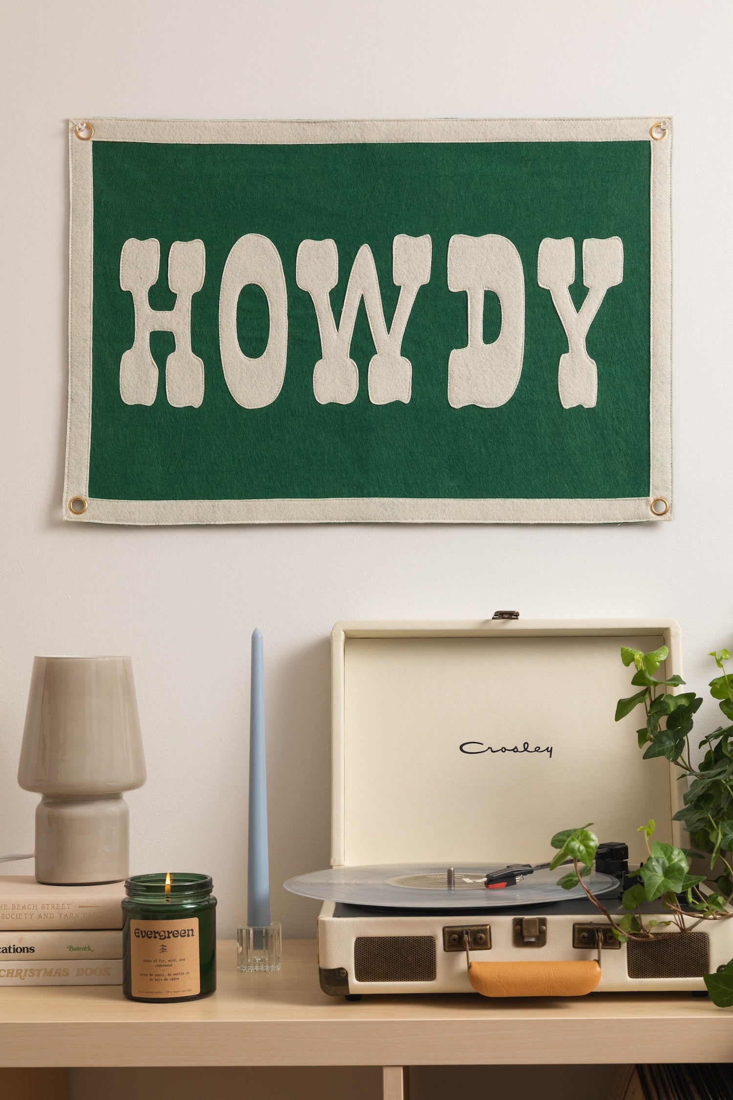 Howdy Pennant Camp Flag