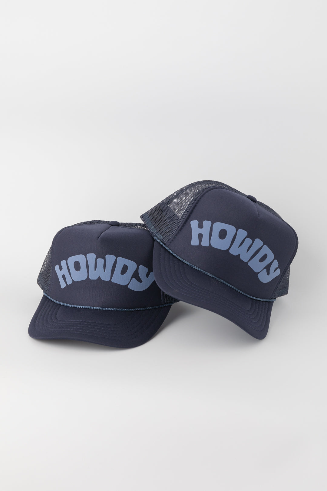 Howdy Trucker Hat Navy/Blue Pair