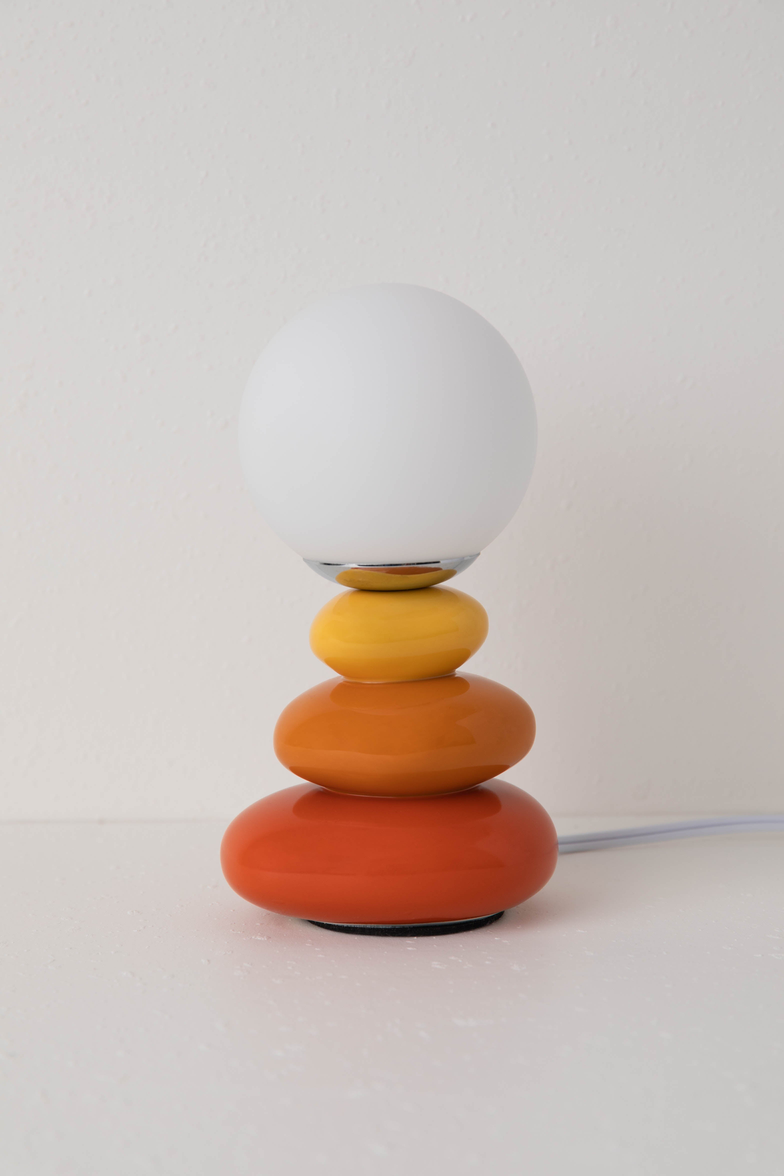Mako Table Lamp in Orange