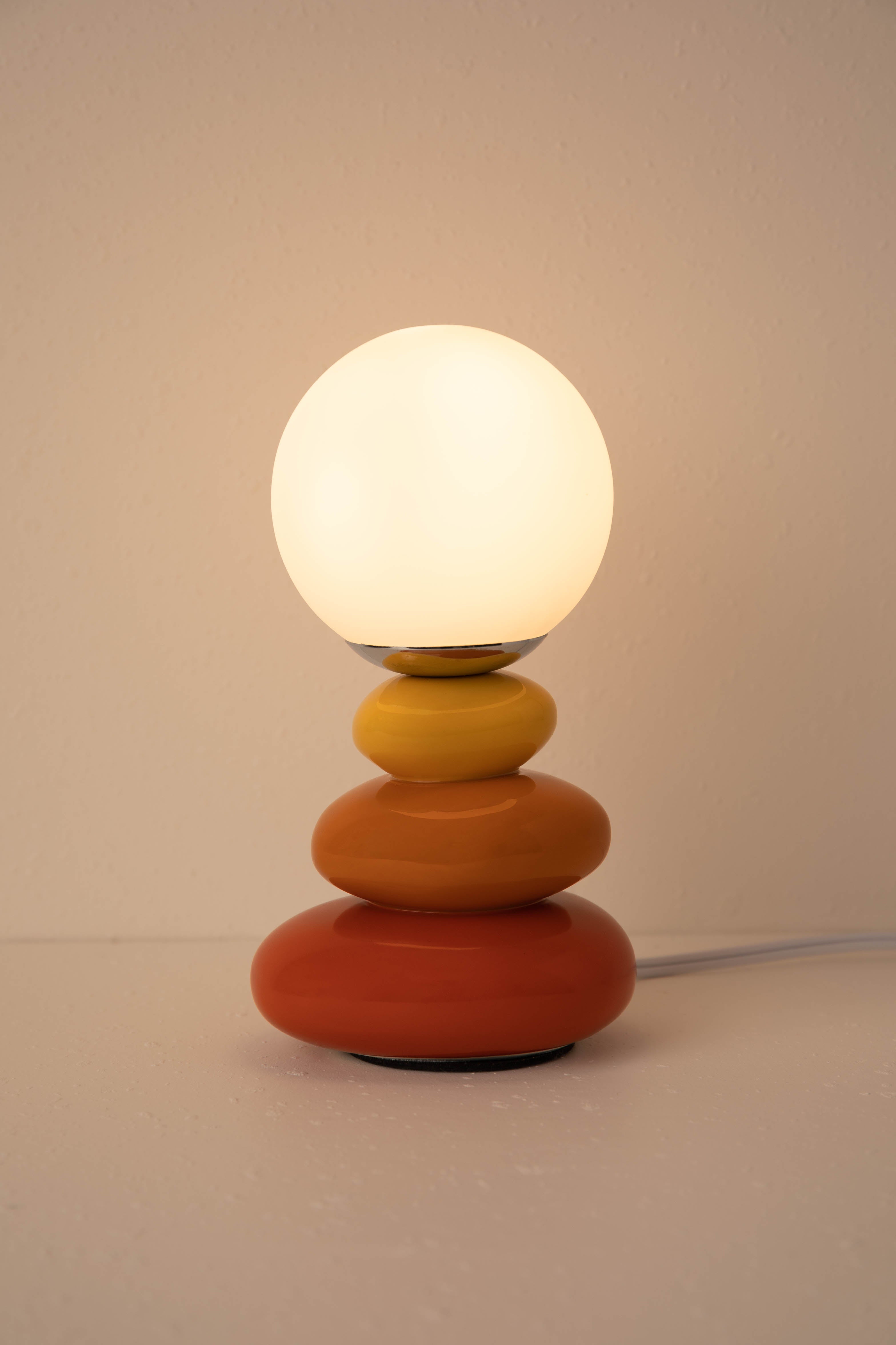 Mako Table Lamp in Orange
