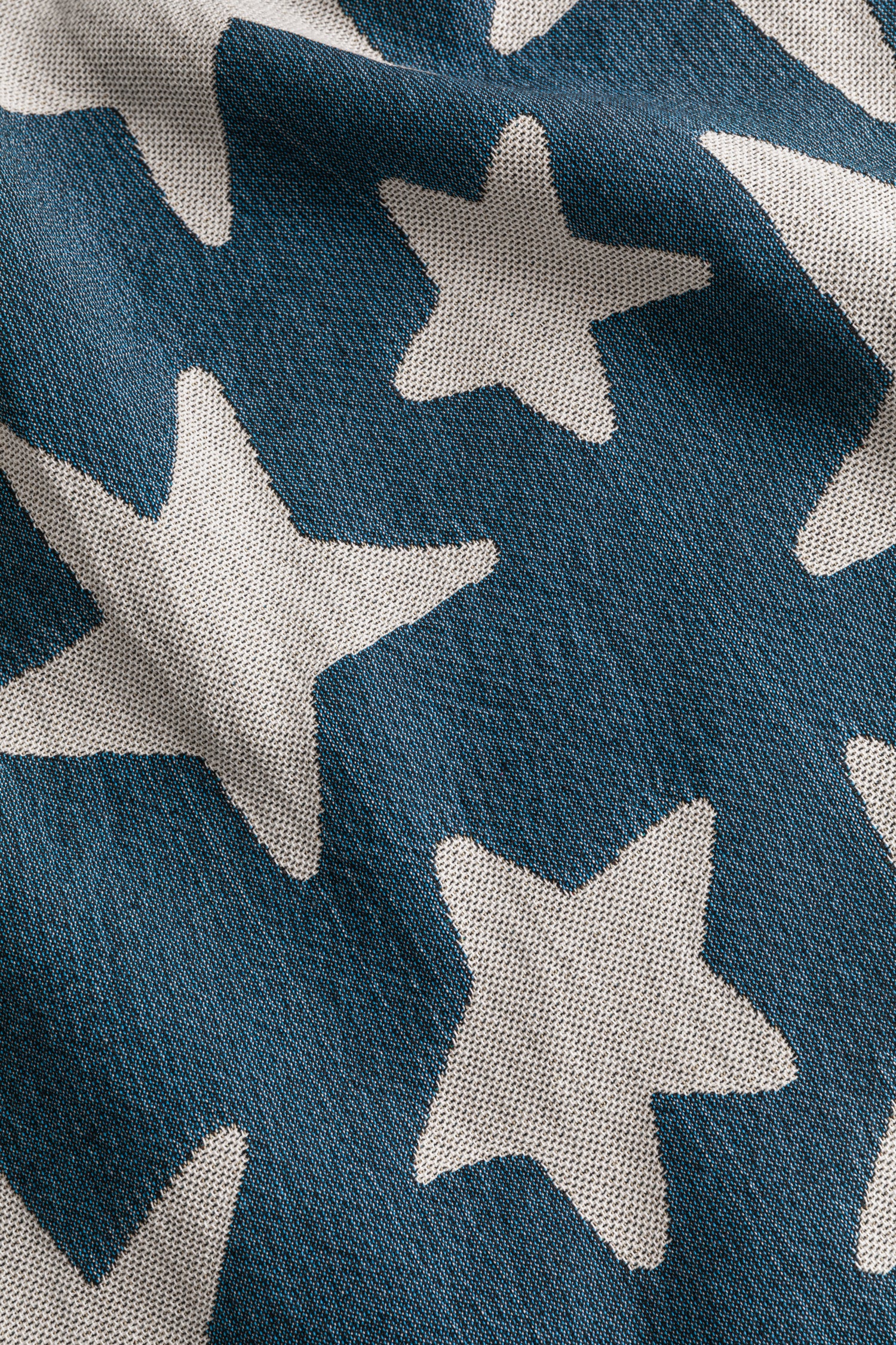 Night Sky Star Pattern Throw Blanket