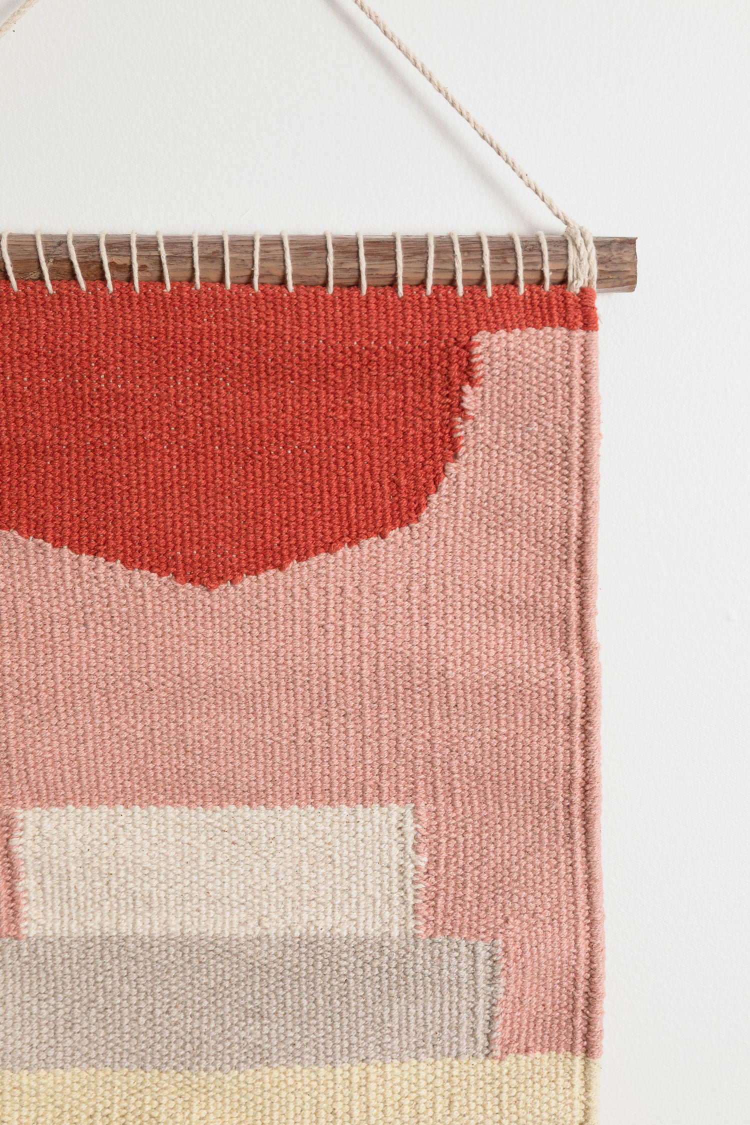 Sunrise Woven Wall Hanging Top
