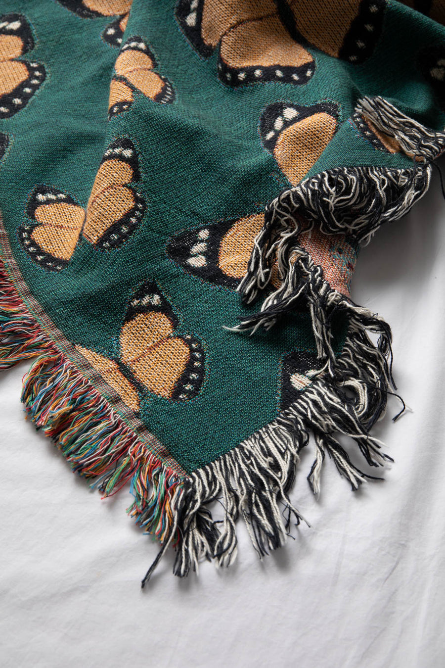 Monarch Butterfly Throw Blanket