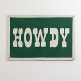 Howdy Pennant Flag