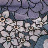 Floral Bloom Throw Blanket - Midnight