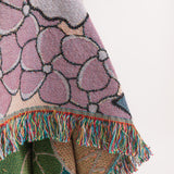 Floral Bloom Throw Blanket - Sunrise