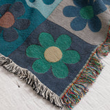 Floral Patchwork Blanket