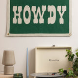 Howdy Pennant Camp Flag