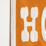 Howdy Pennant Flag - Desert Orange