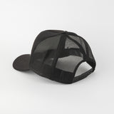 Howdy Trucker Hat Black/White Back