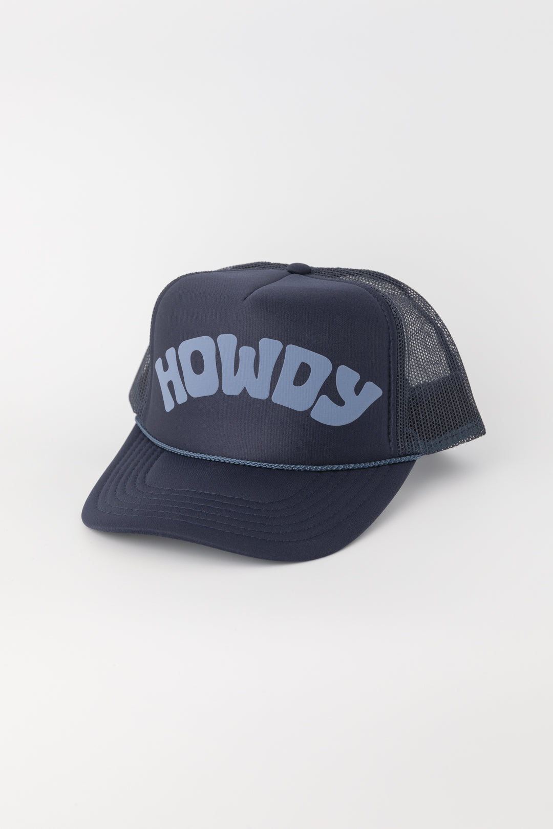 Howdy Trucker Hat Navy/Blue Front