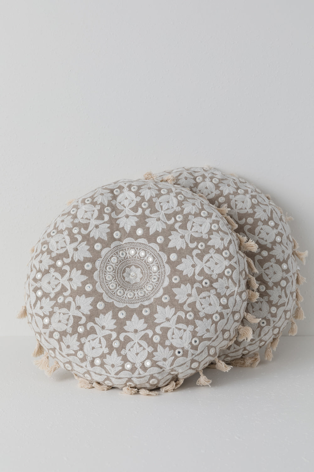 Isabel Round Throw Pillow Pair