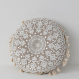 Isabel Round Throw Pillow