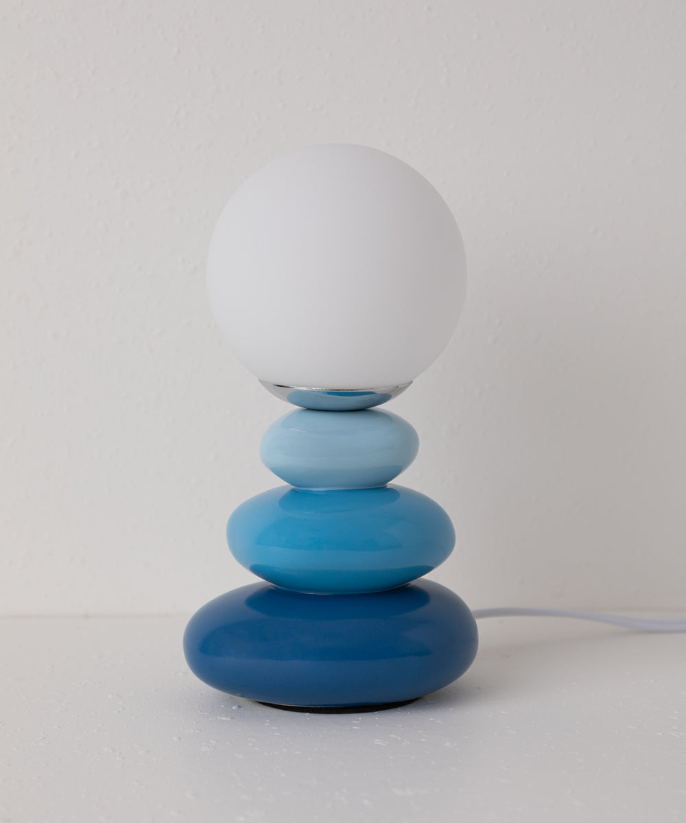 Mako Table Lamp in Blue