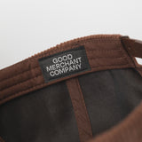 Nashville Corduroy Snapback Hat Brown