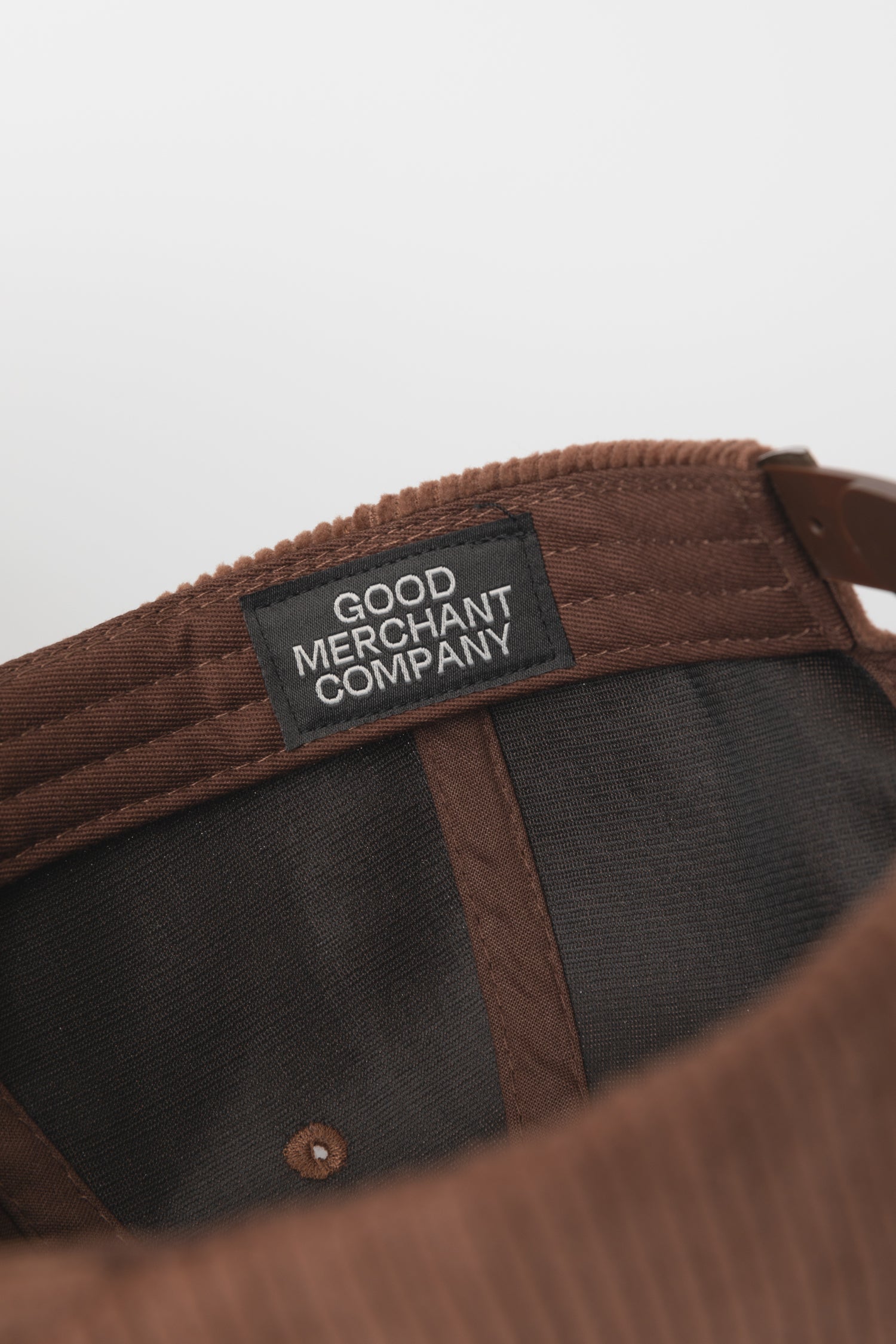 Nashville Corduroy Snapback Hat Brown