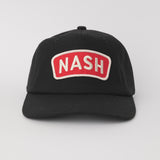Nashville "NASH" Snapback Hat Black/Red