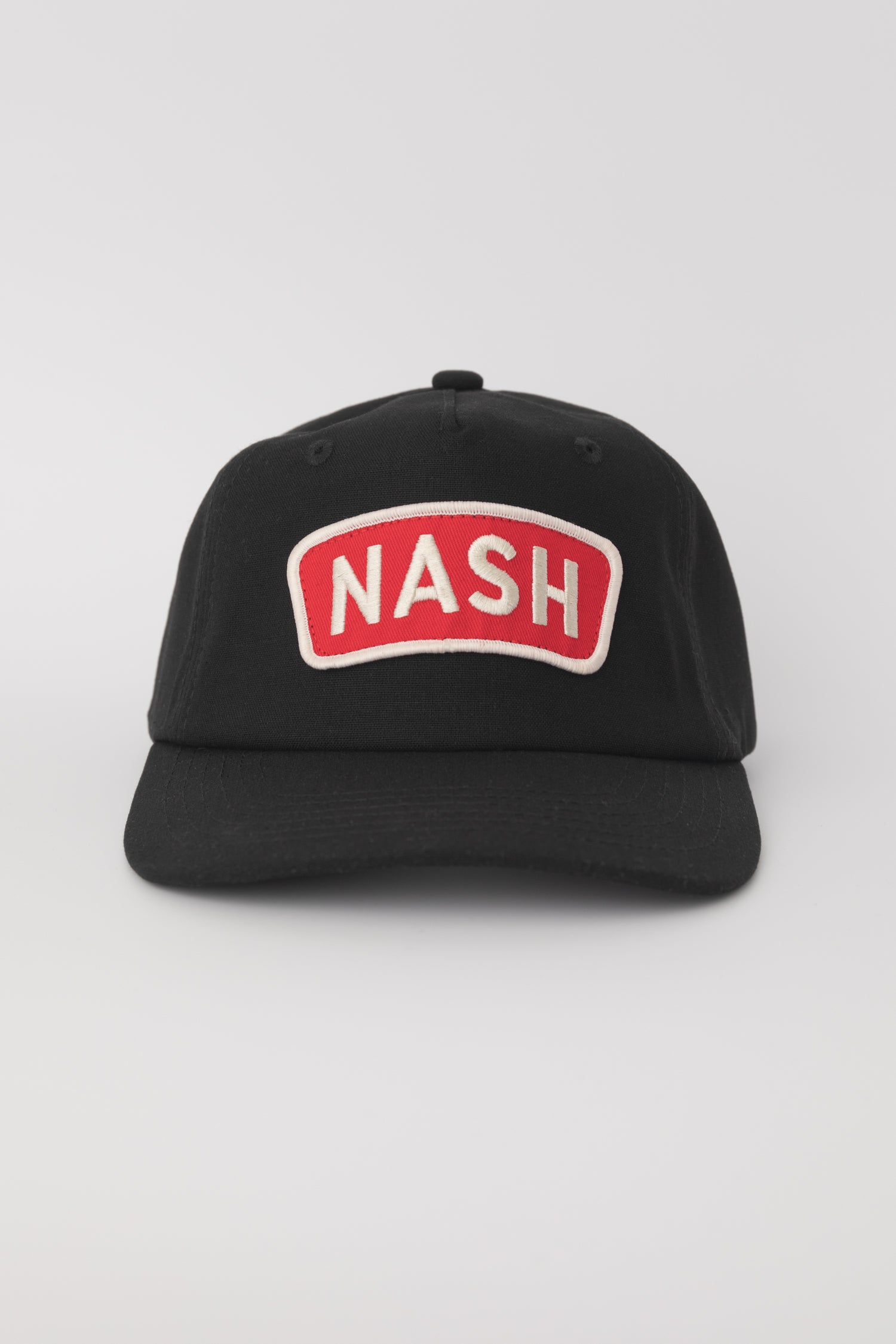 Nashville "NASH" Snapback Hat Black/Red