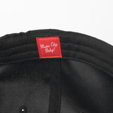 Nashville "NASH" Snapback Hat Black/Red