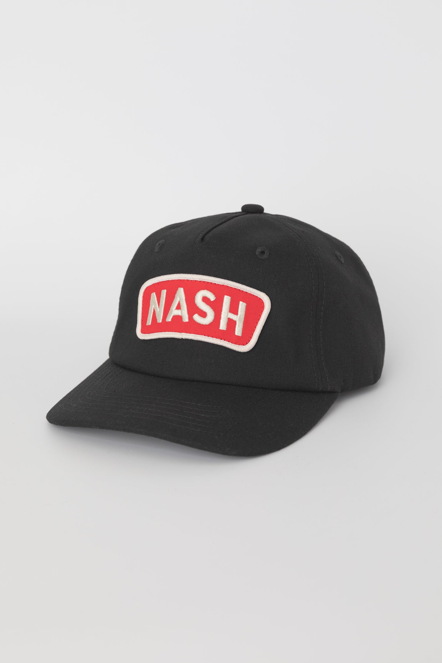 Nashville "NASH" Snapback Hat Black/Red