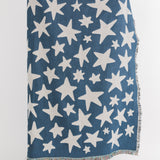 Night Sky Star Pattern Throw Blanket