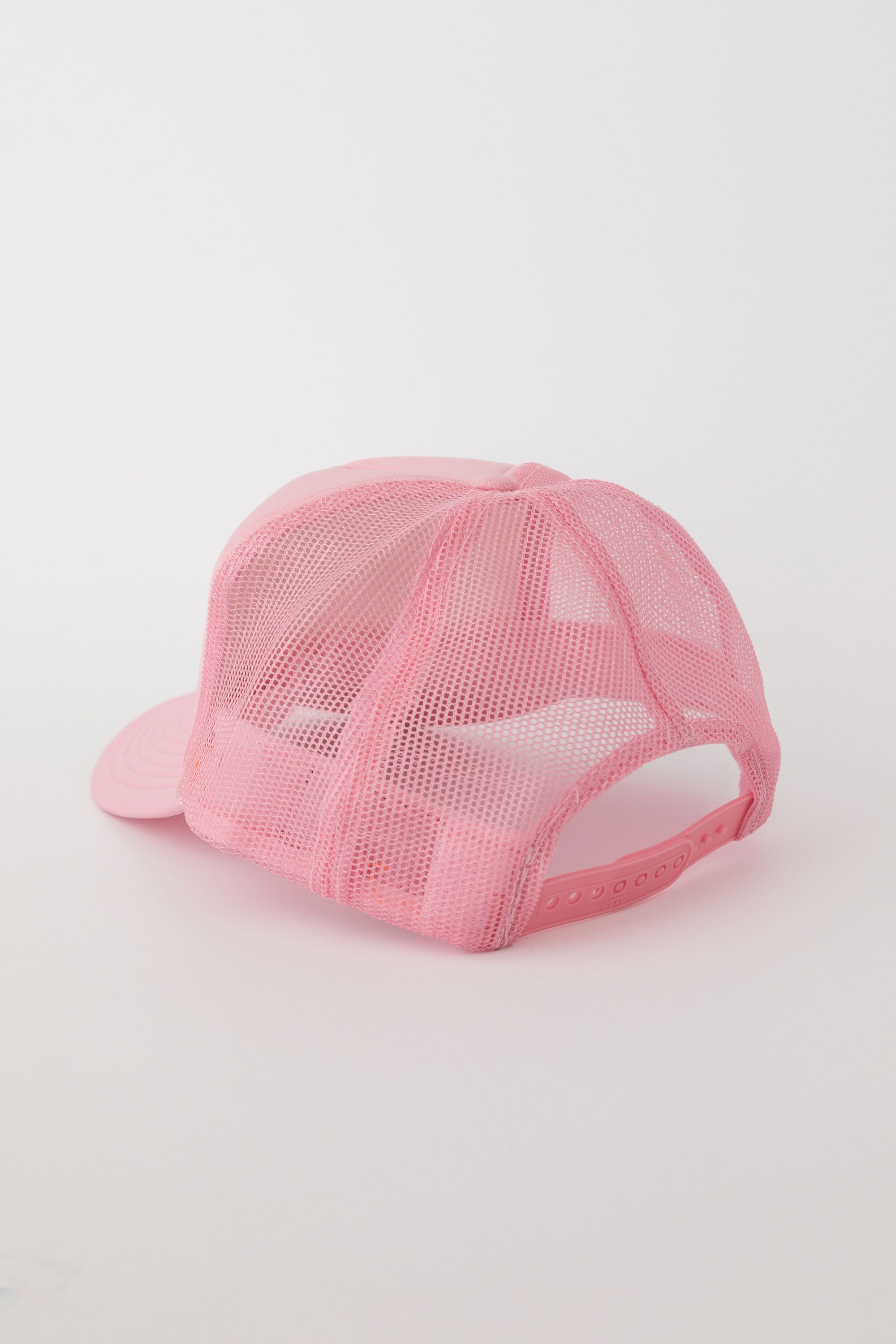 Howdy Trucker Hat Pink Back