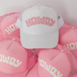Howdy Trucker Hat White