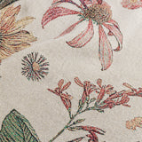 Vintage Floral Throw Blanket