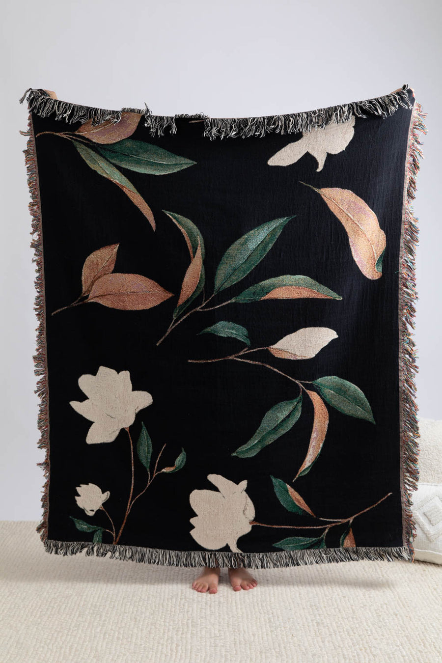 Magnolia Throw Blanket 50x60
